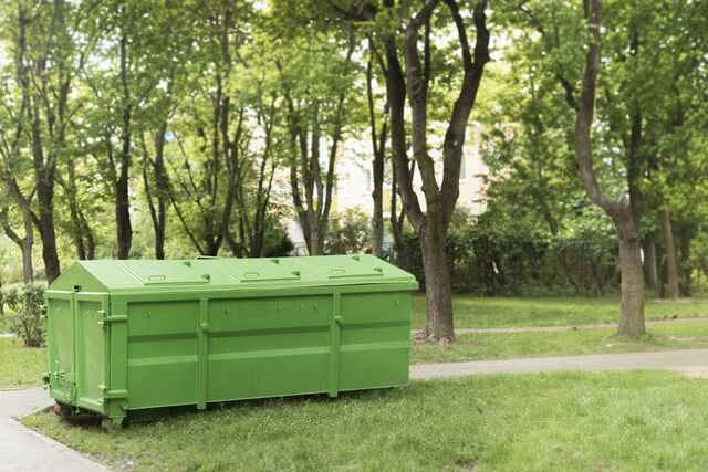 20yd enclosed dumpster 1 | Dumpster Rental Tennessee 12-Yard Dumpster Enclosed